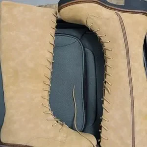 ASOS Shoes Asos Design Wide Fit Courtney Chunky Lace Up Knee